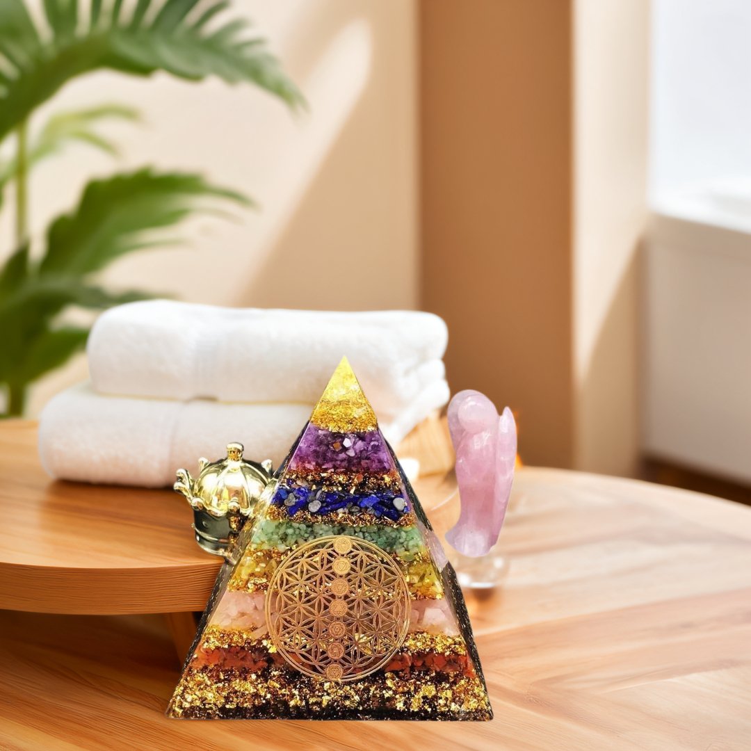 7 Chakra  Pyramid- Strong Healing-Buddhism & Truths