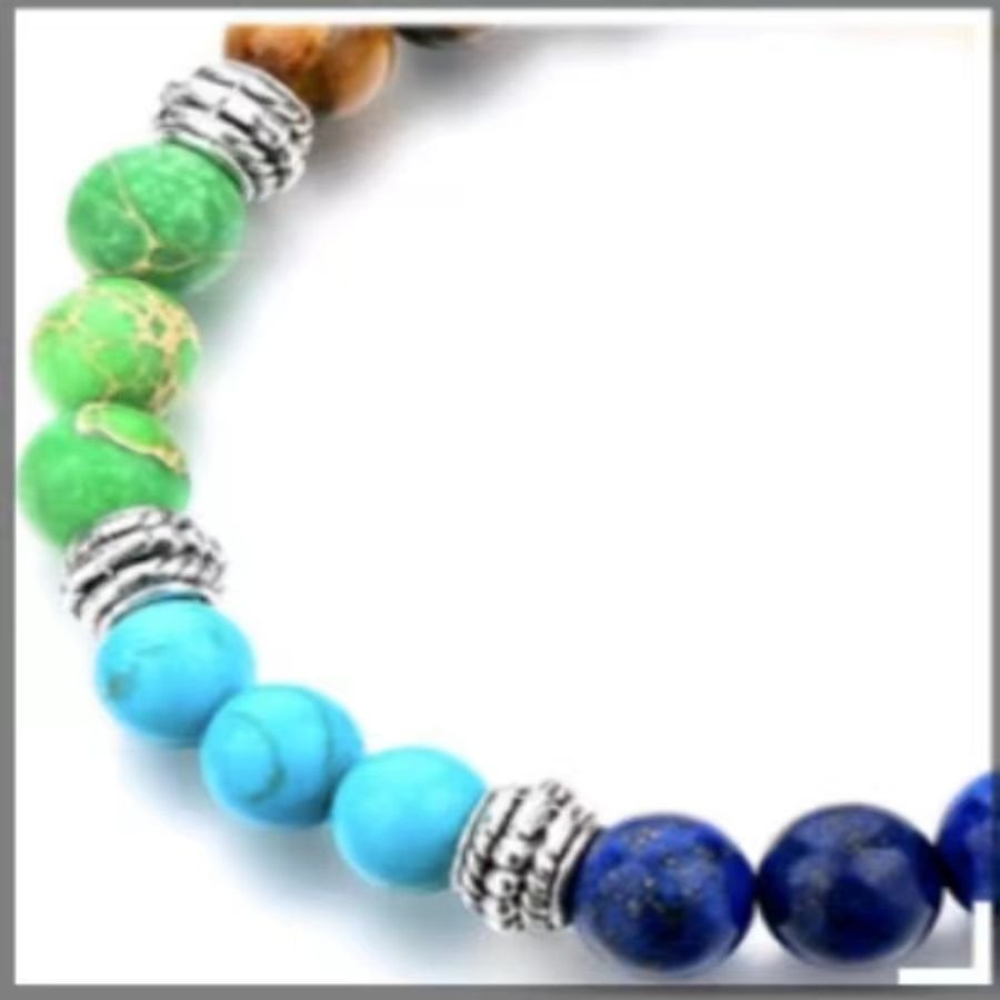 Circular 7 Chakra Stones Bracelet-Buddhism & Truths