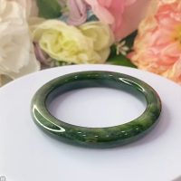 Pure Jade Bangle Bracelet - Healing & Protecting-Buddhism & Truths