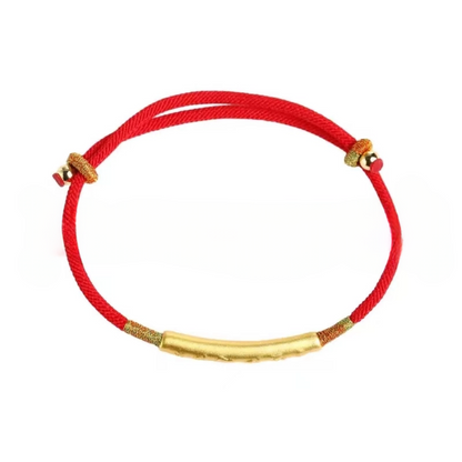 Tibetan Red String Bracelet - Buddhist Lucky Charm-Bless-Buddhism & Truths