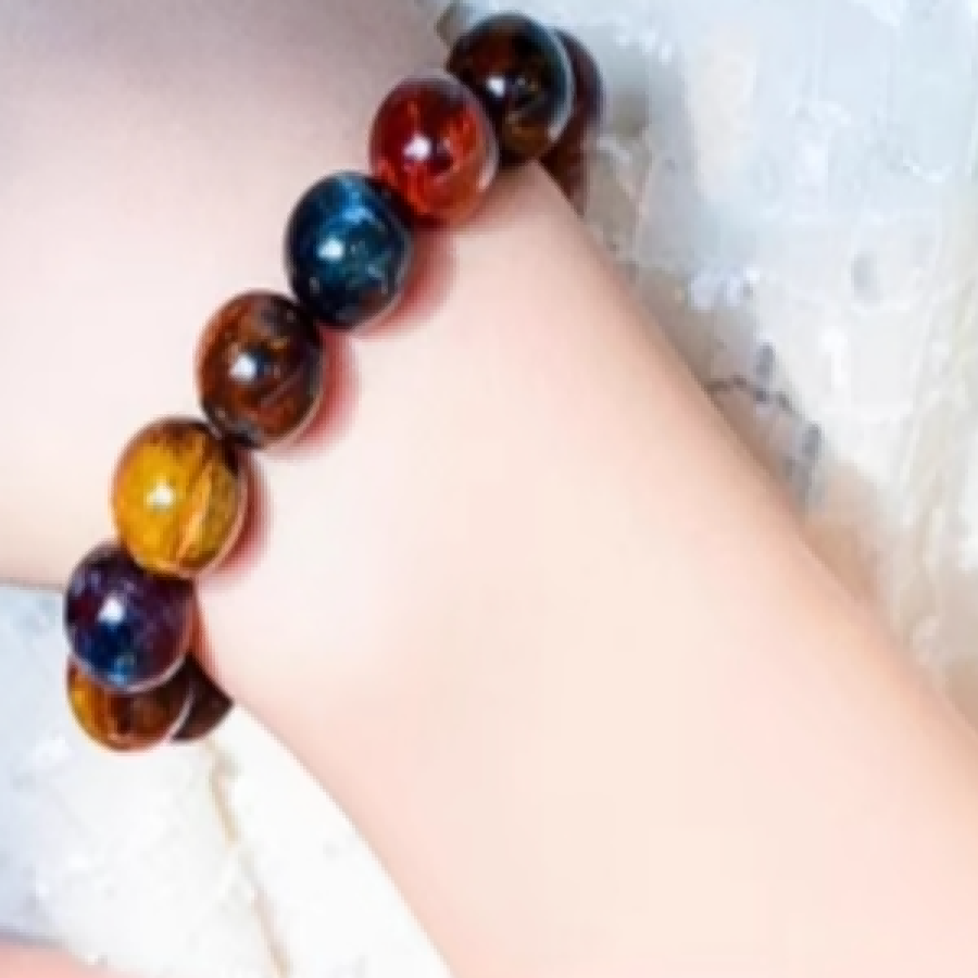 Tiger’s Eye Clarity Bracelet-confidence and courage-Buddhism & Truths